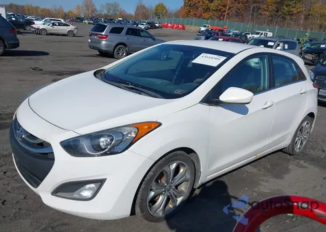 2013 Hyundai Elantra Gt from USA, damaged, VIN KMHD35LE8DU046098